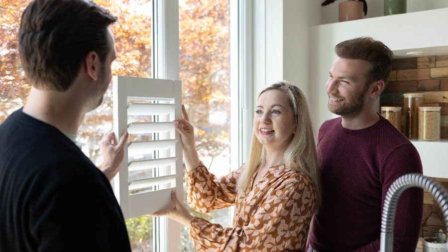 Advies aan huis over raamdecoratie