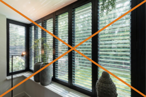 Les shutters en verre