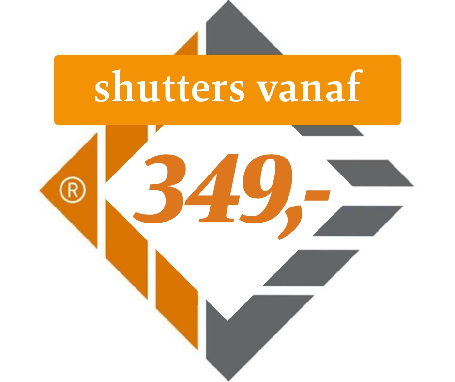 Vanafprijs van shutters bij Van Eyck